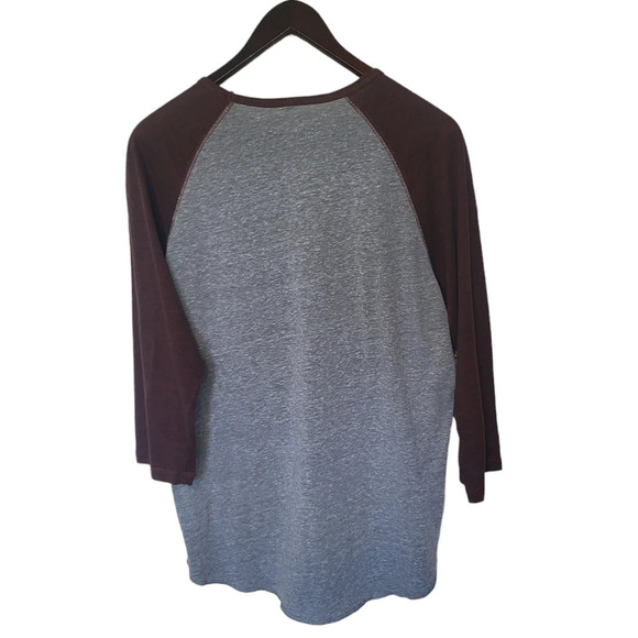 Matix USA Patch 3/4 Sleeve Baseball Tee Shirt - Picture 4 of 8